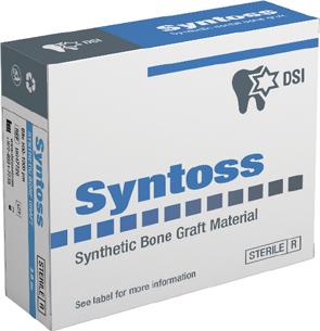 DSI Syntoss Synthetic Beta-Tricalcium Phosphate Bone Graft Material 0.25cc