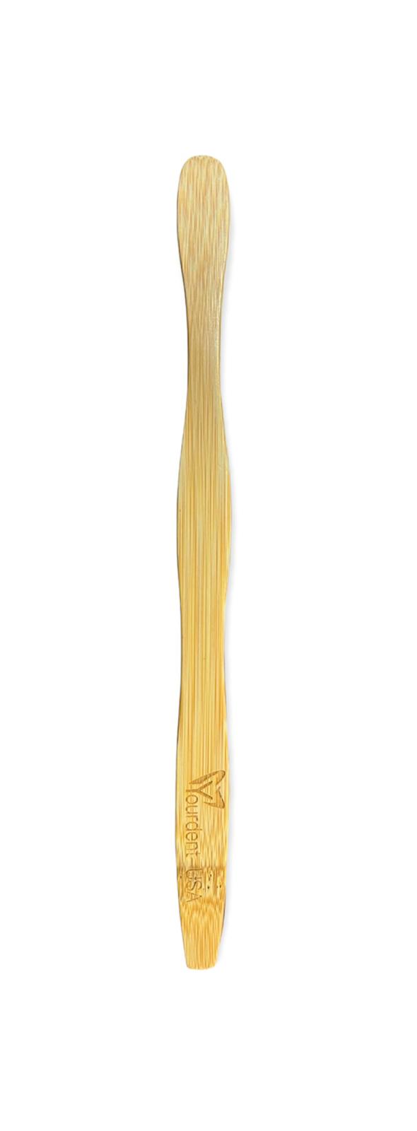 Yourdent-USA 100% Biodegradable Bamboo Toothbrush, Soft Bristles, Ergonomic Handle!! 6 Pack!! for Adults!