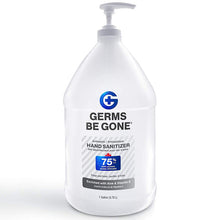 Germs Be Gone Hand Sanitizer Gel, 75% Ethyl Alcohol, 1 Gallon Pump Bottle