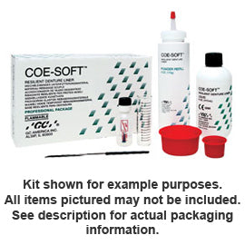 Coe-Soft Professional Package. EXPORT PACKAGE. Soft Denture Reline Material