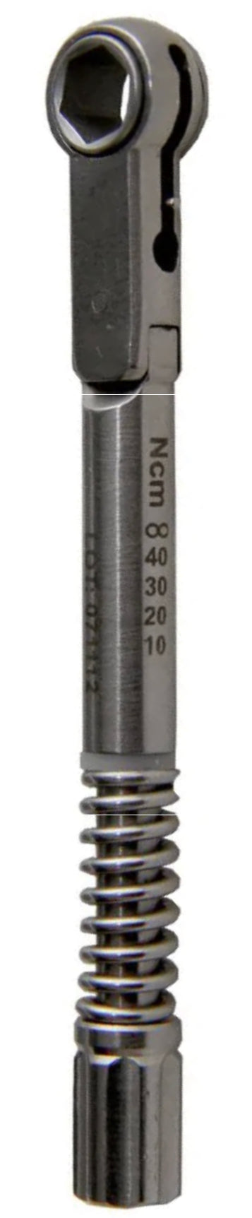 Dental Implant Torque Ratchet Wrench Tool TOP German Quality, 6.35 Mm , 10-45 NCM