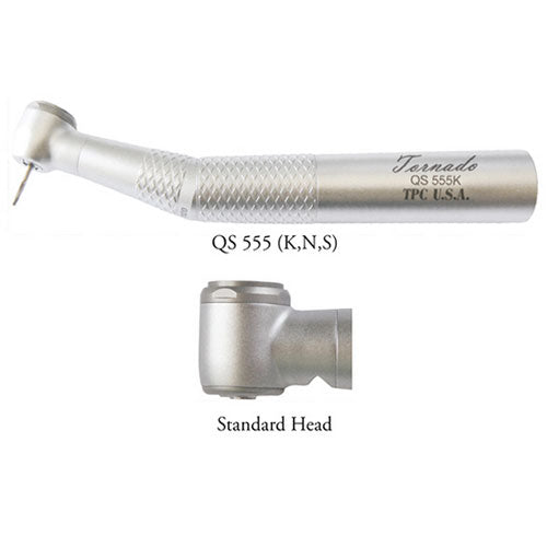 Tornado Non-Fiber Optic Handpiece, Star Type, Standard Head with Triple Water Spray. Push Button