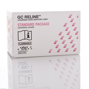 Dental GC Reline Standard Package Chairside Hard Denture Liner Univ. Shade