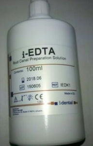 Dental i-EDTA Solution for Root Canal Preparation 100ml , i-dental-Free Shipping
