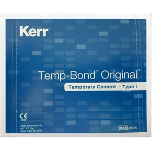TempBond Original Tubes (Blue) - Temporary cement - Type I, 1