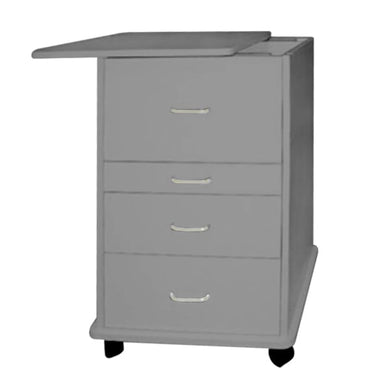 TPC Assistant's (Alabama) Mobile Cabinet - Grey. Dimensions: 21.5
