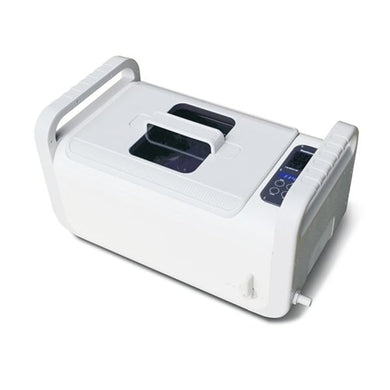 Dentsonic Ultrasonic Cleaner 2 Gal. with Heater, Timer & Plastic Basket. Features: Powerful 35 KHz